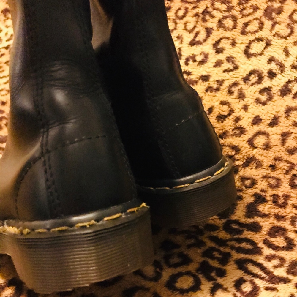 🖤❤️ SOLD!!! Vintage 90s steel toe 20 eyelet 1942 Dr. Martens - Picture 4 of 11